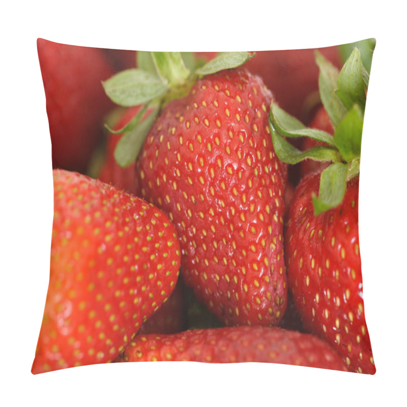 Personality  Red Strawberries Pillow Covers