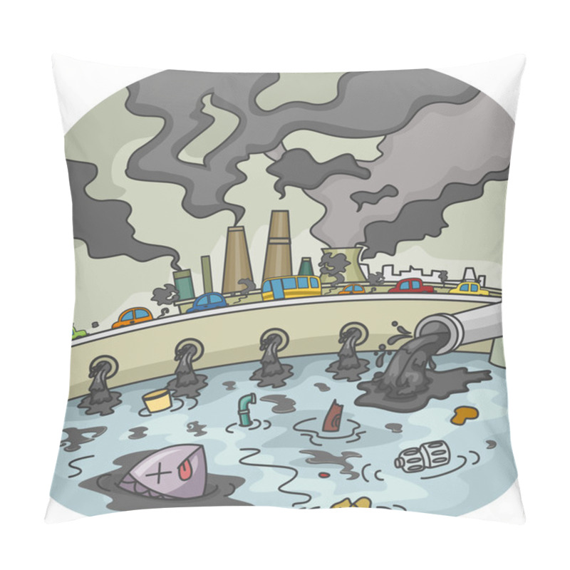 Personality  Pollution Pillow Covers