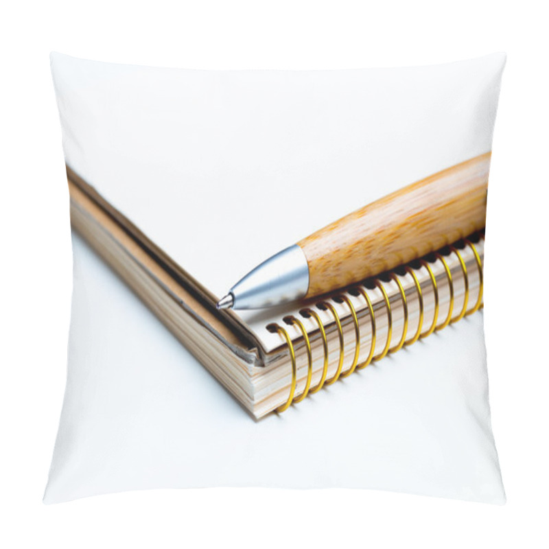 Personality  Ballpoint Pen On Notebook Pillow Covers