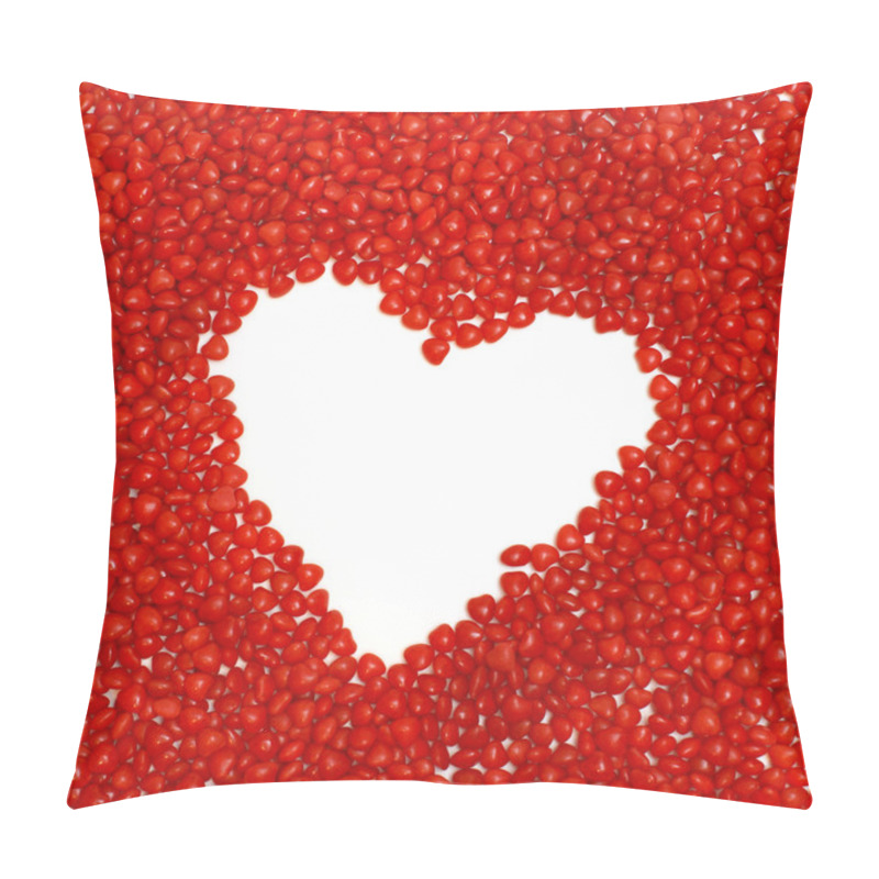 Personality  Heart Shaped Frame Pillow Covers