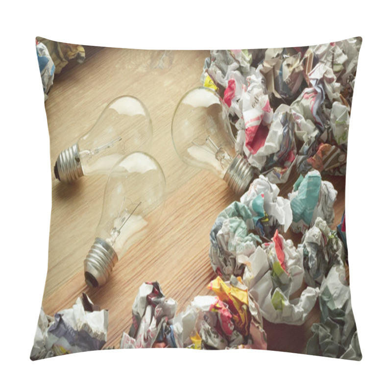 Personality  Brain Storm Concept Pillow Covers