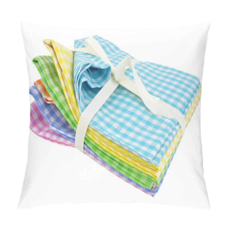 Personality  Pack Of Gingham Fabric Pillow Covers