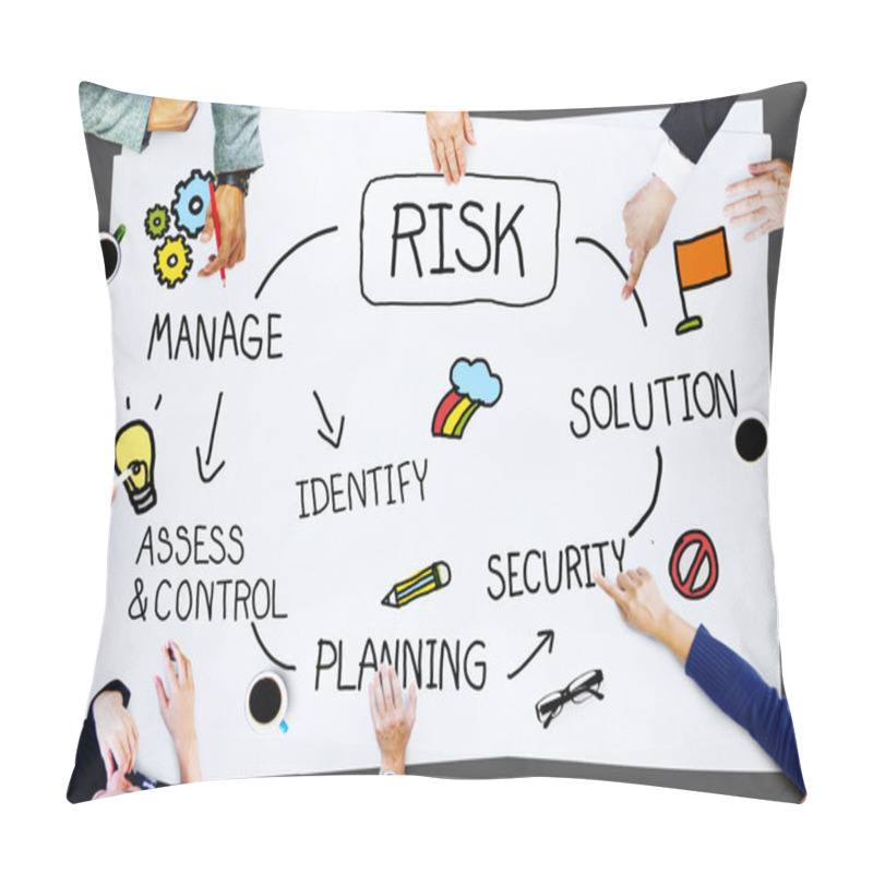 Personality  Risk Management Access And Control Weakness Concept Pillow Covers