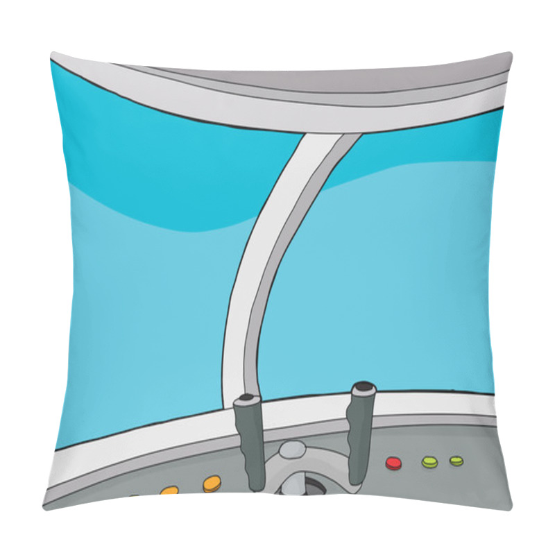 Personality  Cartoon Vehicle Cockpit Pillow Covers