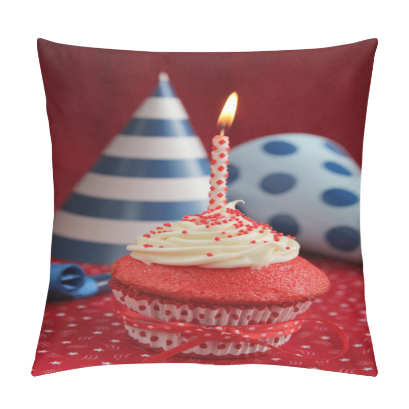 Personality  Red Velvet Cupcake Pillow Covers