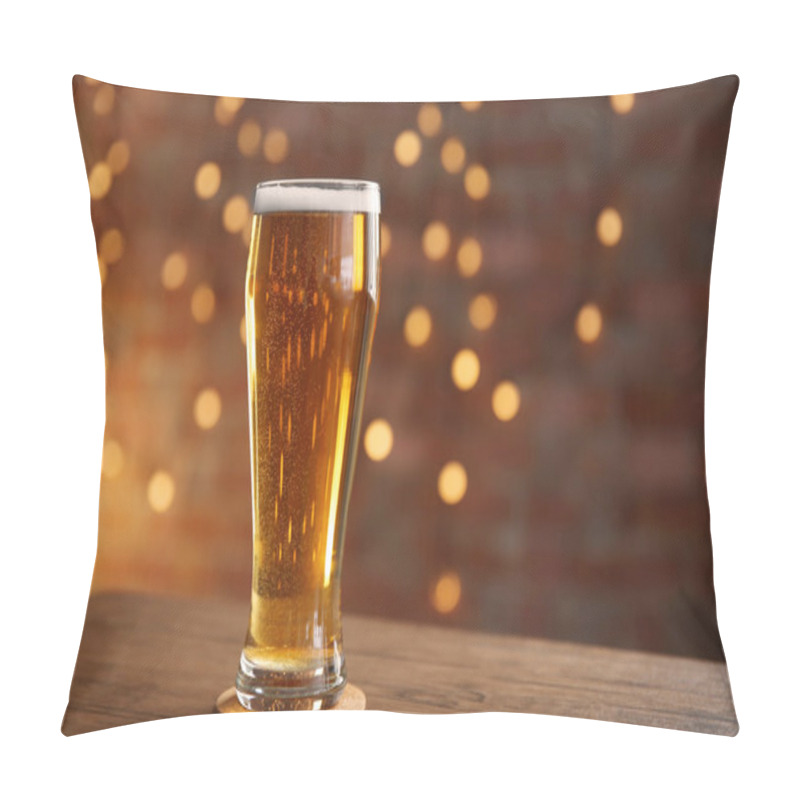 Personality  Glass Of Light Beer  Pillow Covers