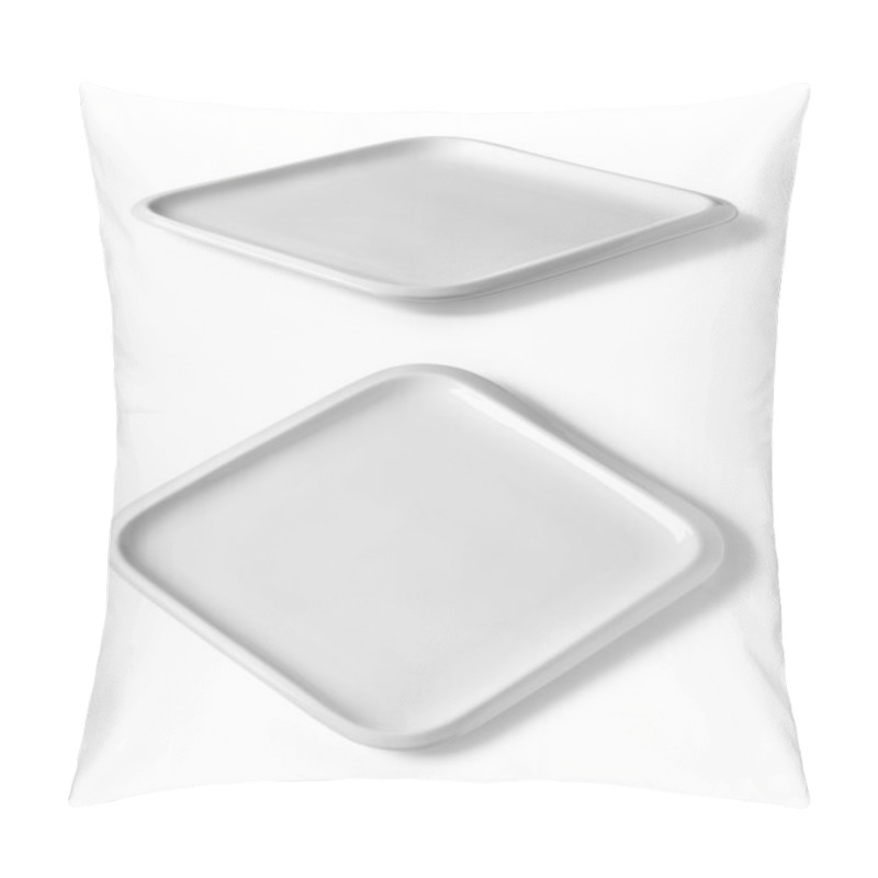 Personality  White Plate Pillow Covers