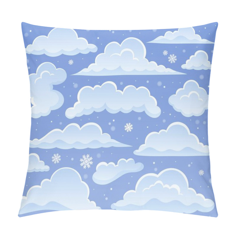 Personality  Clouds Topic Image 6 Pillow Covers