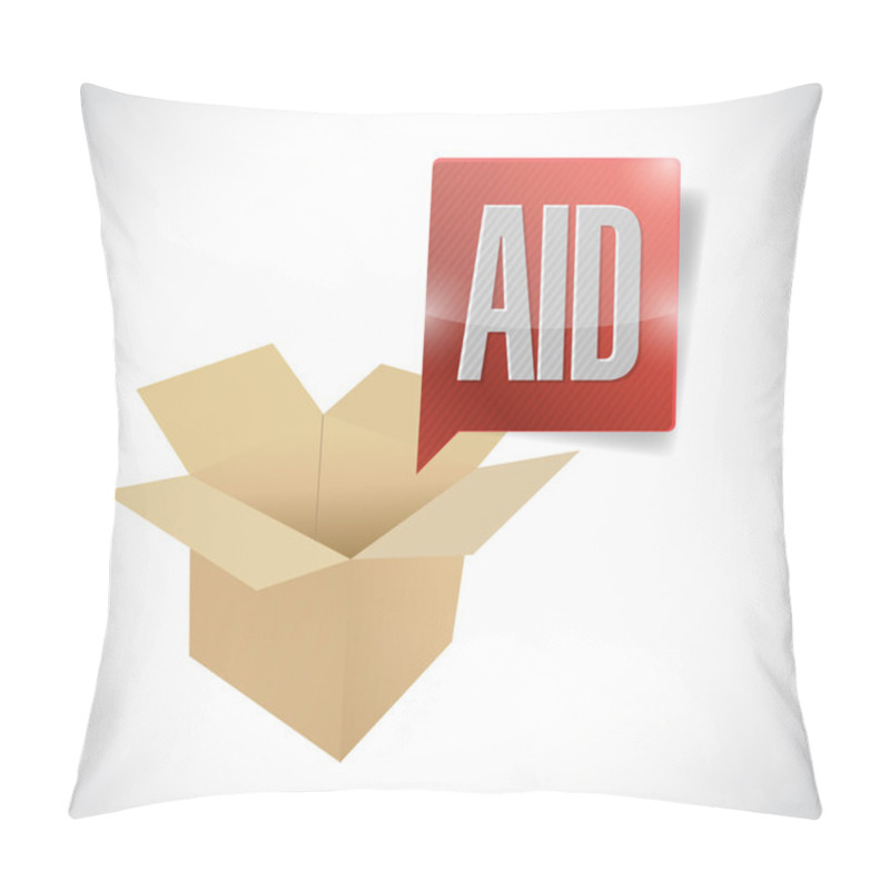 Personality  Box Aid Illustration Design Pillow Covers