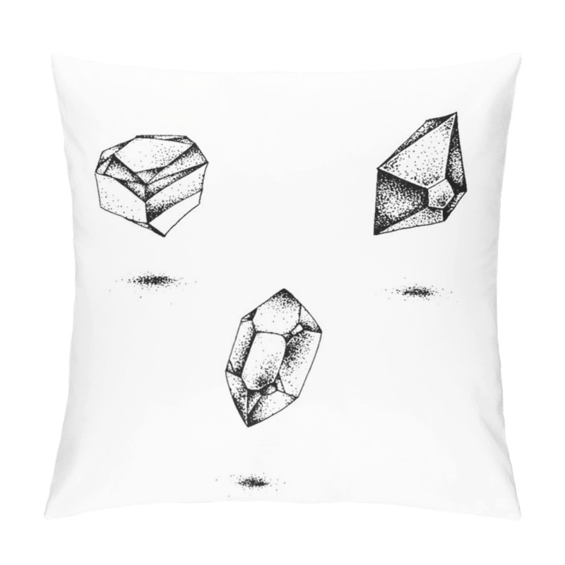 Personality  Vector Graphics Of Crystal Pillow Covers