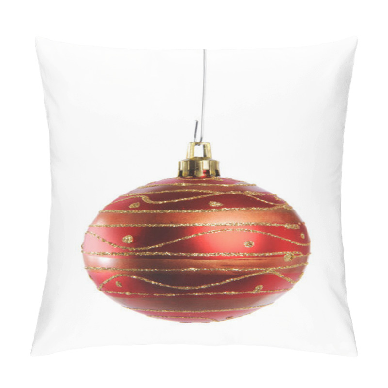 Personality  Red Christmas Ornament Pillow Covers