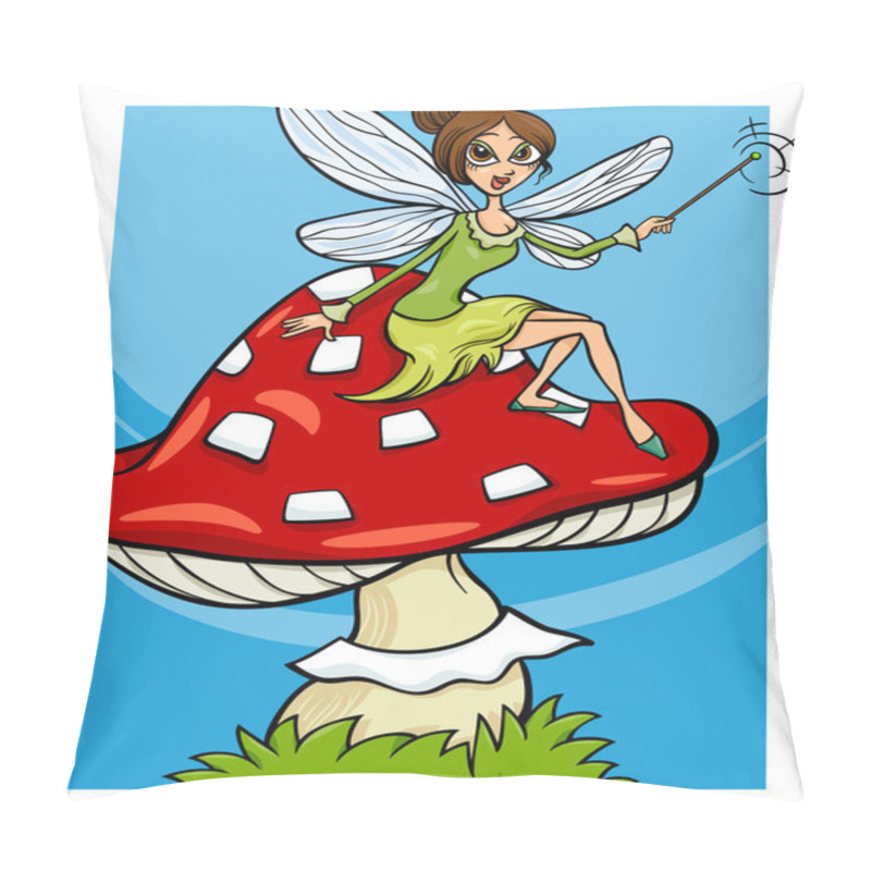 Personality  Elf Fairy Fantasy Cartoon Illustration Pillow Covers