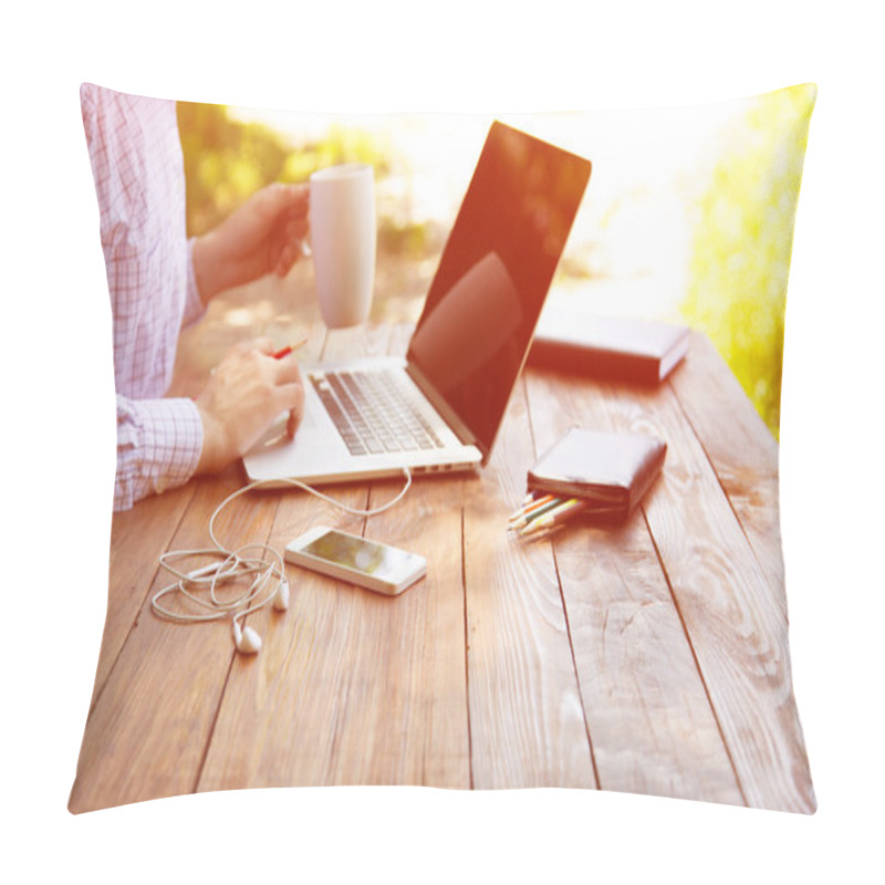 Personality  Out Of Office Work Concept Horizontal Pillow Covers