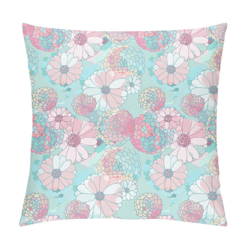 Personality  Seamless Vector Floral Texture Pillow Covers