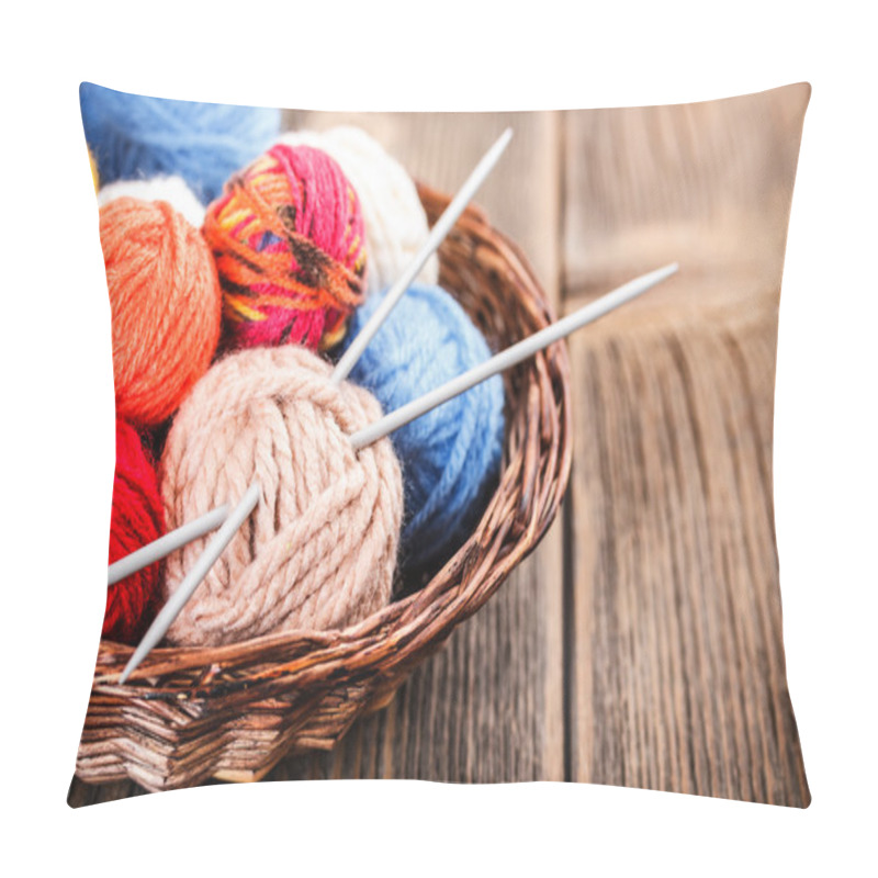 Personality  Knitting Yarn Balls Pillow Covers