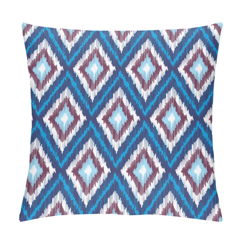 Personality  Seamless Fabric Pattern With Diamonds Pillow Covers