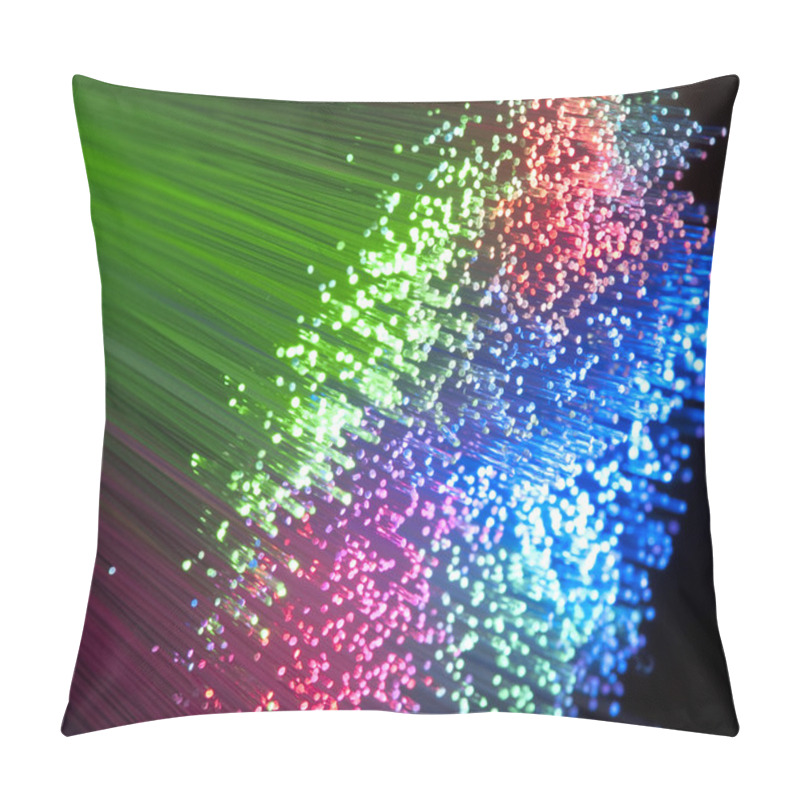 Personality  Fiber Optic Background Pillow Covers