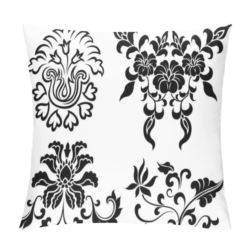 Personality  Flower Creative Element Set Pillow Covers