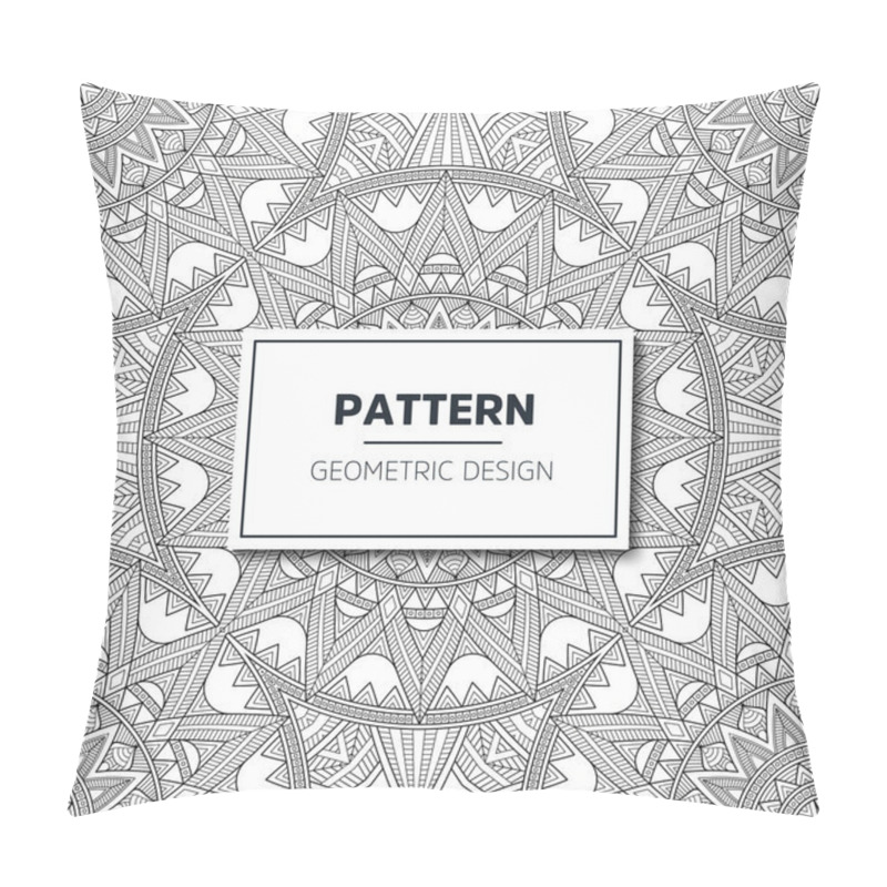 Personality  Seamless Ethnic And Tribal Pattern Pillow Covers