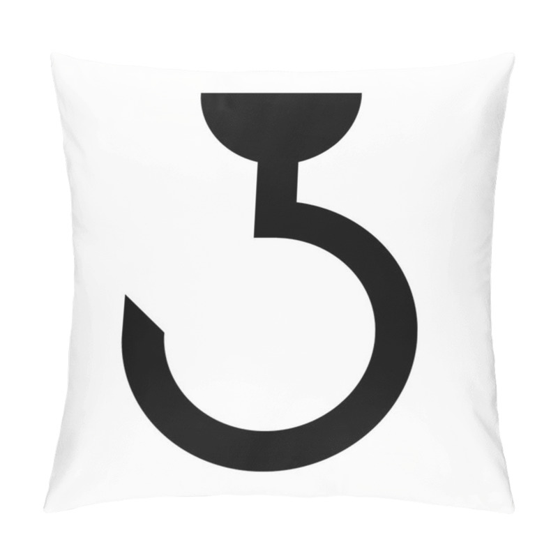 Personality   Lifting Hook Vector Icon  Pillow Covers