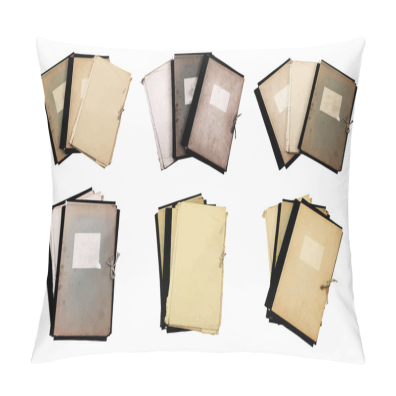 Personality  Set Of Old Folders Pillow Covers