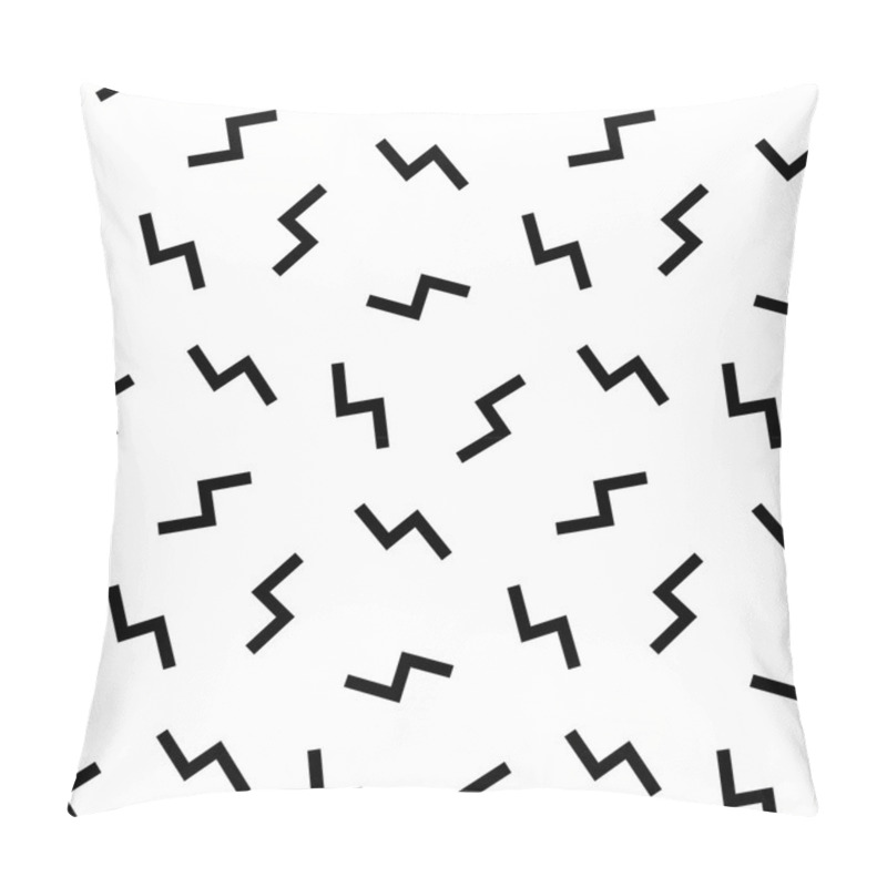 Personality  Seamless Background 80s Pillow Covers