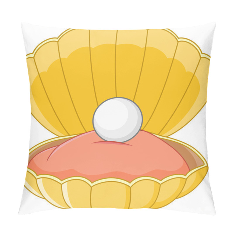 Personality  Cartoon Shell pearl pillow covers