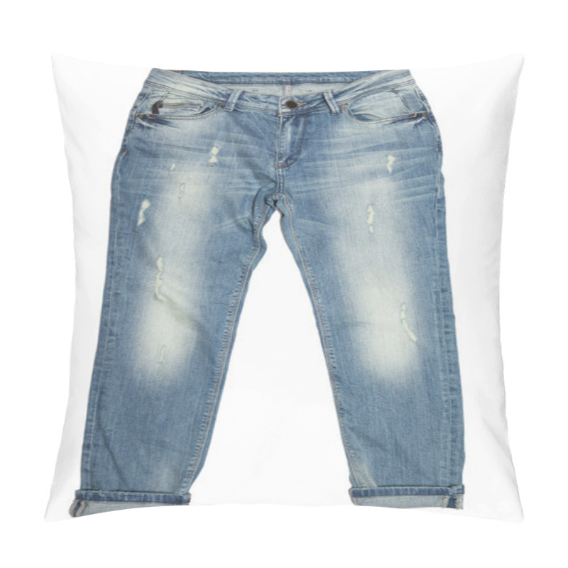 Personality  Blue Jeans Pillow Covers