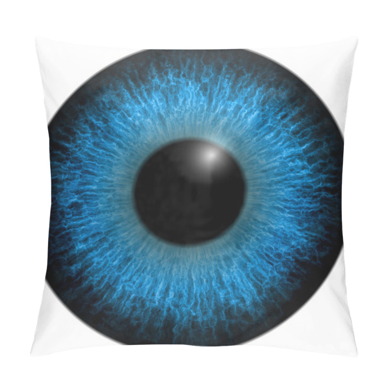 Personality  Eye Iris Generated Hires Texture Pillow Covers