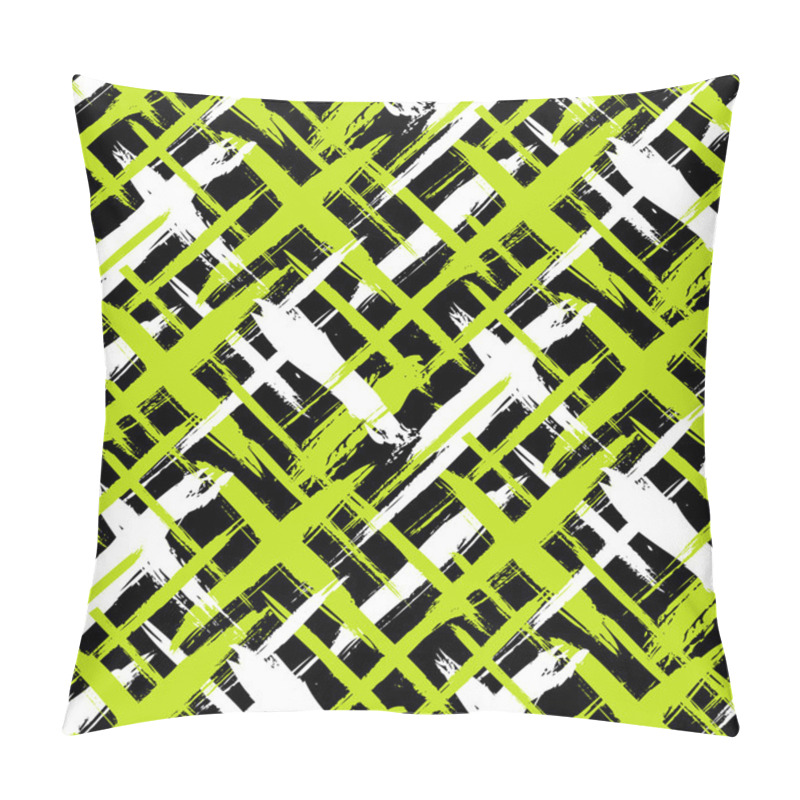 Personality  Pattern With Stripes And Crosses Pillow Covers