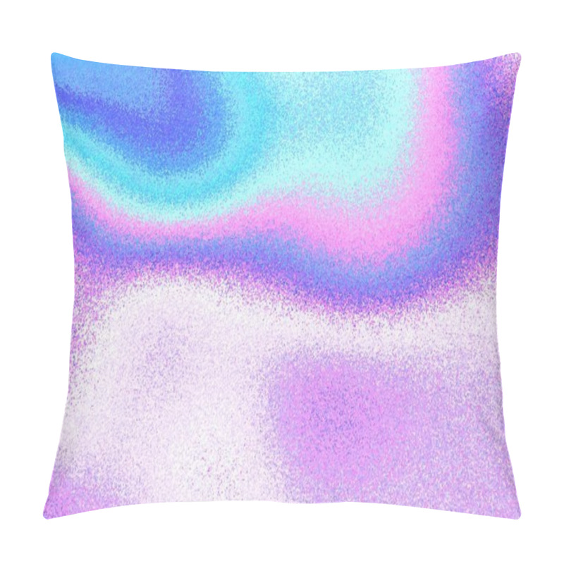 Personality  Hologram Texture Abstract Holographic Background, Holography. Pillow Covers