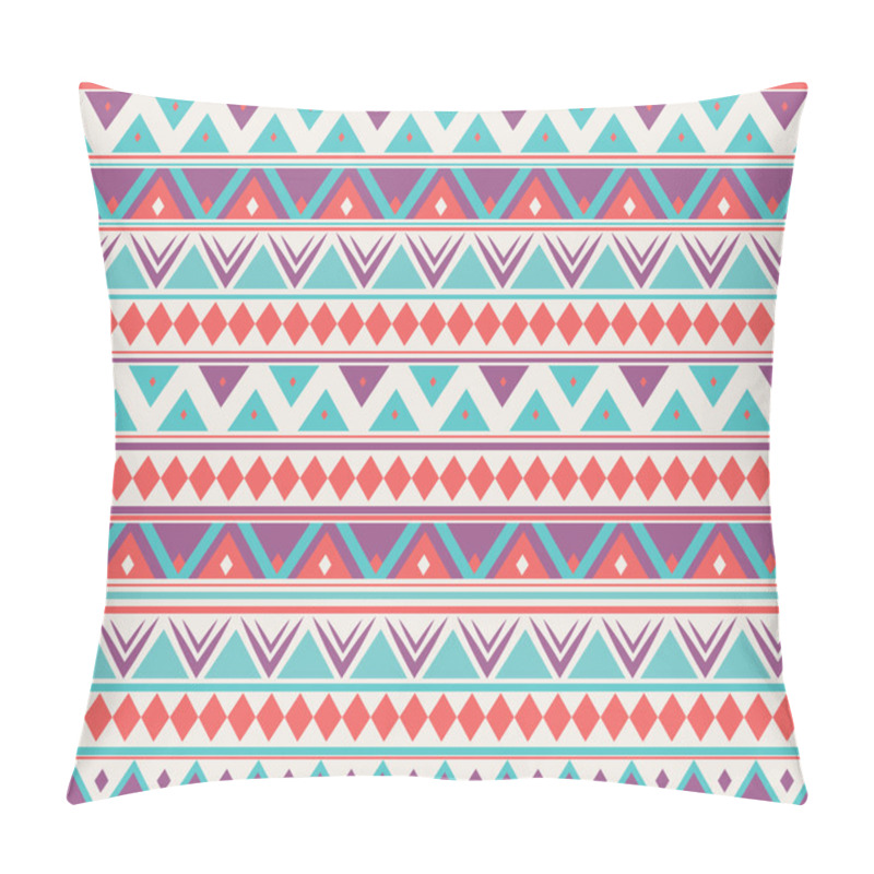 Personality  Pattern With Geometric Shapes. Pillow Covers