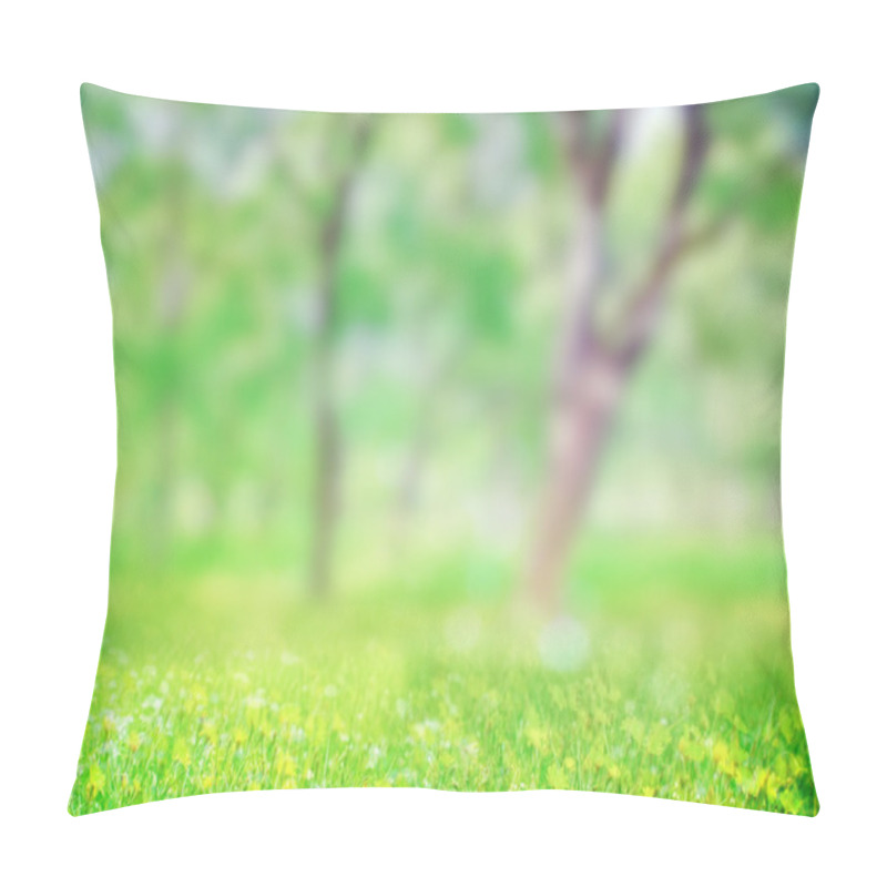 Personality  Grass In The Park Pillow Covers