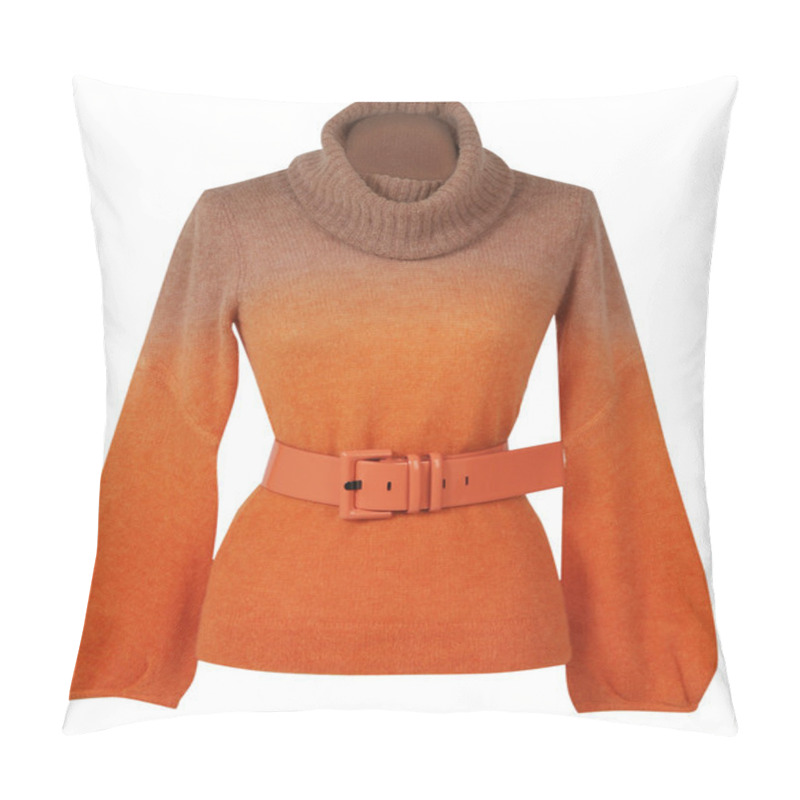 Personality  Orange Sweater Pillow Covers