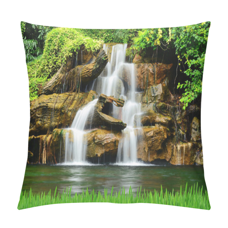 Personality  Artificial Waterfall Pillow Covers