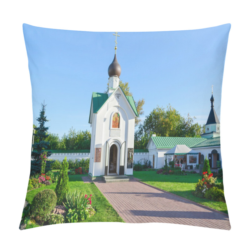 Personality  Chapel Of St. George Victorious In Holy Transfiguration Monastery, Murom, Russia Pillow Covers