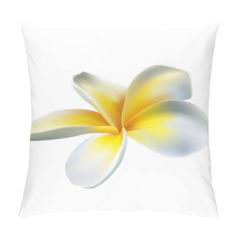 Personality  Frangipani Flowers Pillow Covers