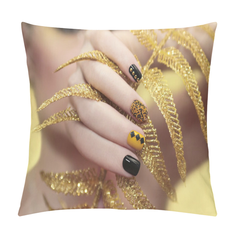 Personality  Caviar Manicure. Pillow Covers