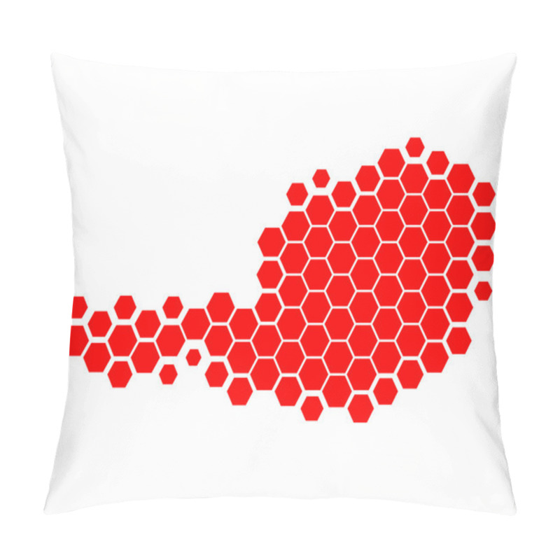 Personality  Map Of Austria Pillow Covers