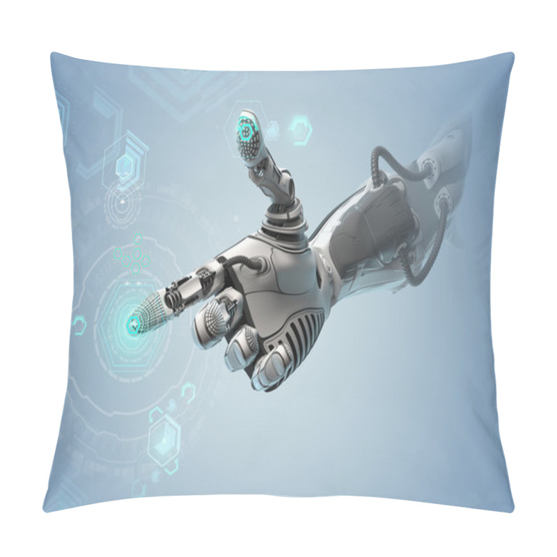 Personality  Robotic Mechanical Arm Pillow Covers