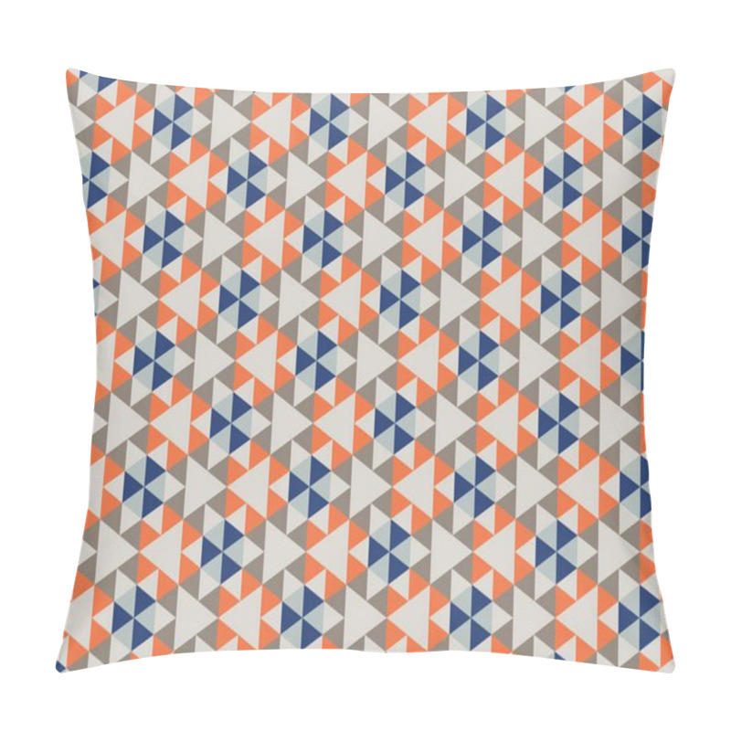 Personality  Seamless Abstract Background With Geometric Elements Pillow Covers