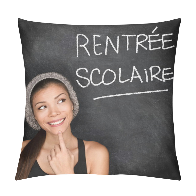 Personality  Rentree Scolaire - French Student Back To School Pillow Covers