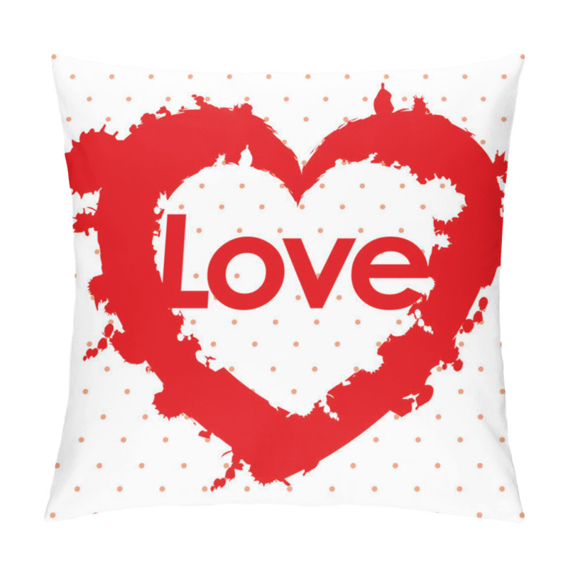 Personality  Love Hearts Pillow Covers