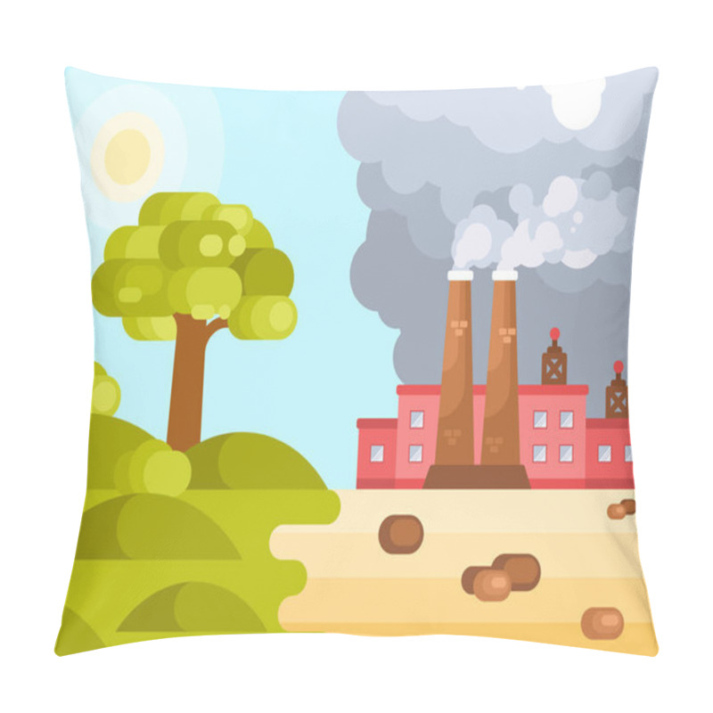 Personality  Climate Change Global Warming Pillow Covers