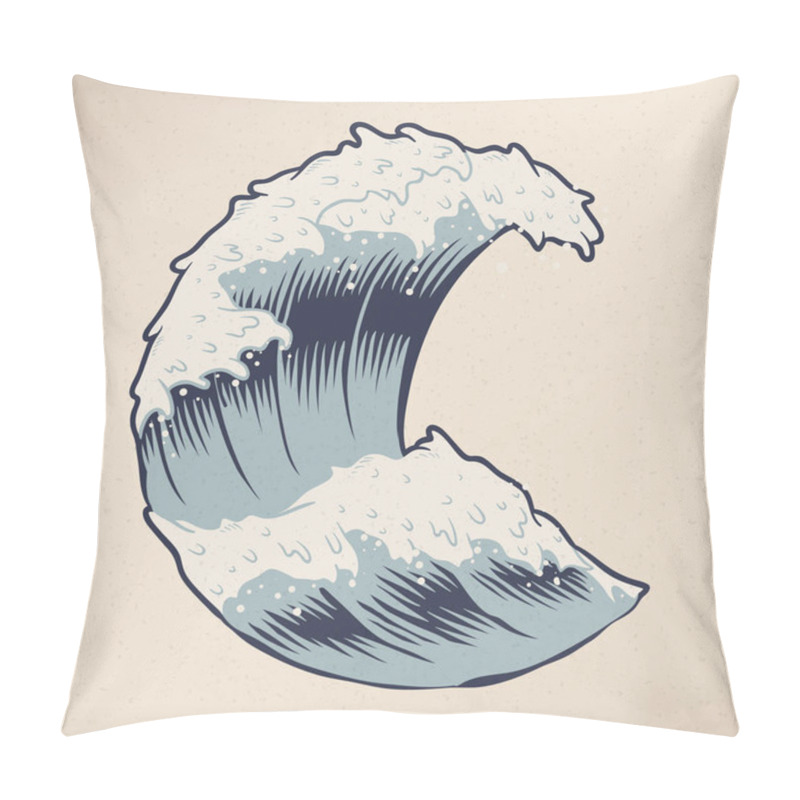 Personality  Illustration Design Of Japanese Tradition Style  Pillow Covers