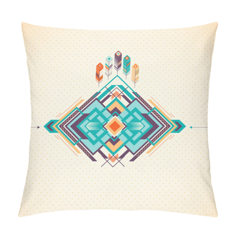 Personality  Background Triangular Shapes Pillow Covers