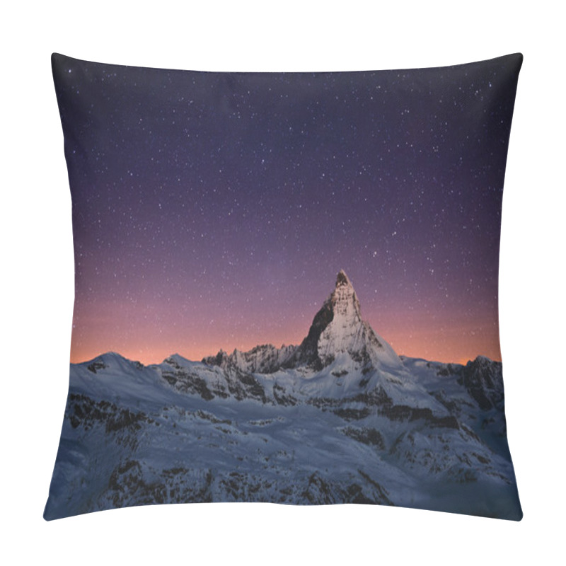 Personality  The Matterhorn Peak Switzerland Pillow Covers