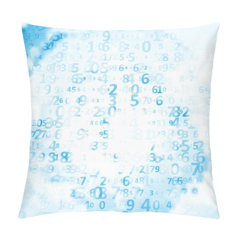 Personality  Digital Code Background Pillow Covers