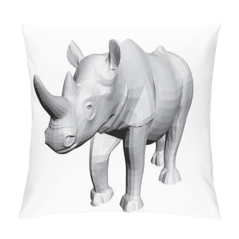 Personality  Rhino Pillow Covers