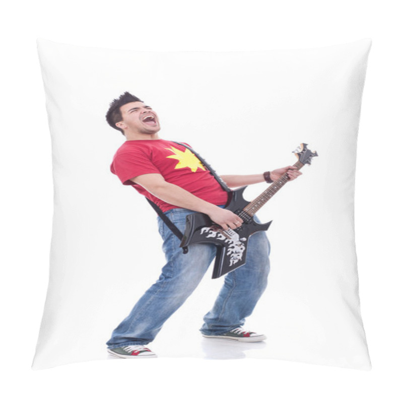 Personality  Rock Star Screaming Pillow Covers